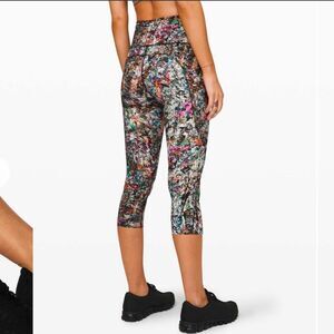 Lululemon Fast and Free Crop II 19" *Nulux
Vitalize Multi